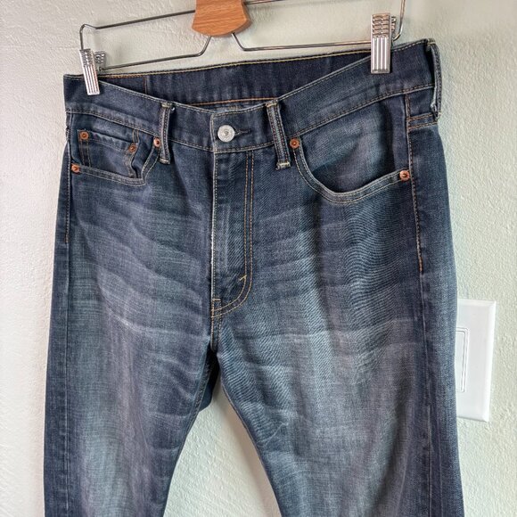 Levi’s 513 Slim Straight Jeans Men’s 32x32 Medium Wash - Picture 3 of 14